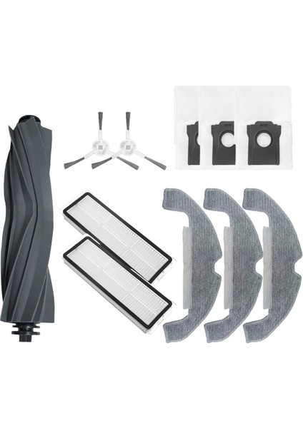 Dream D10 Için Gen 2 RLD32GD Robot Vakum Aksesuarları Çanta Ana Yan Fırça Hepa Filtre Mop Rag Yedek Parçaları (Yurt Dışından)