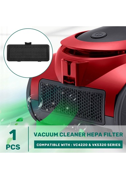 Lg VC4220 ve VK5320 Serisi Için Hepa Filtresi, Ör. VC4220NHT VC4220NHTU VC4220NRT VK5320NHT Vakum Süpürge Parçaları (Yurt Dışından) fırsatları