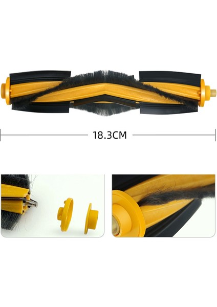 Yedı Vac/vac Max/vac Istasyonu/vac 2 Pro Robot Vakum Ekleri Için Yedek Parçalar Filtre Aksesuarlarını Değiştirin (Yurt Dışından) modelleri