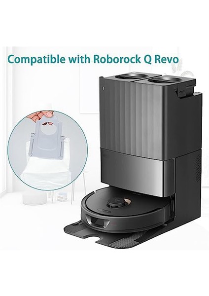 Roborock Için Roborock Q Revo Için 10 Adet Yedek Tek Kullanımlık Toz Torbaları Roborock P10 Robot Vakum Süpürge Yedek Parçaları (Yurt Dışından) indirimleri