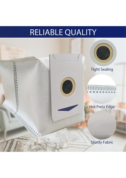 Ecovacs Deebot T30/T30 PRO/MAX/PLUS/YIKO/T30PRO/T30MAX/T30PLUS/T30YIKO Vakum Süpürge Yedek Parçaları Için Toz Çantaları (Yurt Dışından) indirimleri