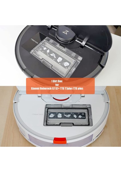 Xiaomi Roborock S7 S7+ T7S T7PLUS T7SPLUS Vacuma Seğerlendirme Kır Kutusu Için Toz Kutusu Kutusu Yedek (Yurt Dışından) fiyatları