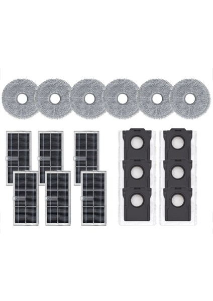 Dreame X40 Ultra / X40 Pro Ultra Robot Vakum Temizleyici Mop Hepa Filtre Toz Çantası Aksesuarları Yedek Parçalar (Yurt Dışından)