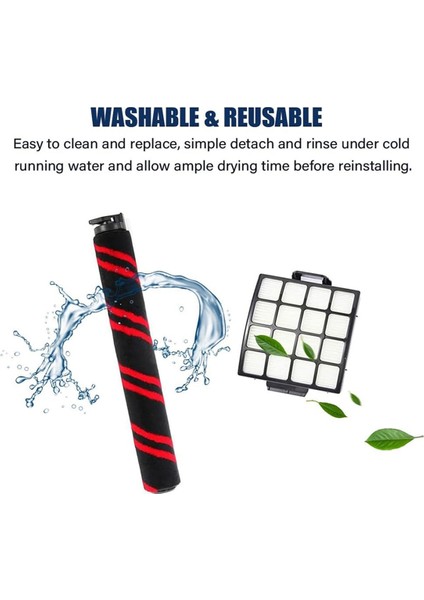 Yedek Parça Kiti Köpekbalığı Stratos AZ3002 AZ3000 AZ3000W Duo Temiz Power Finler Dik Vakum Süpürge (Yurt Dışından) modelleri