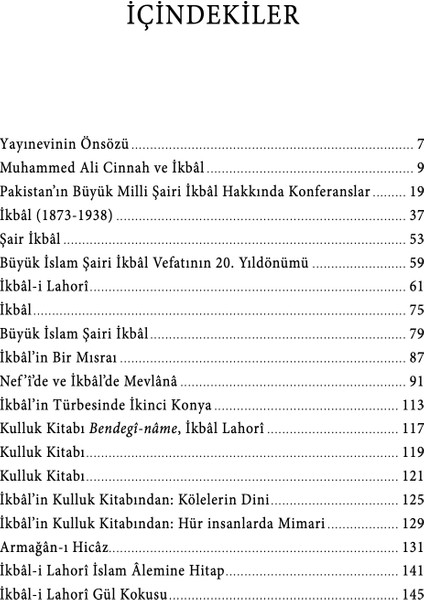 İkbâl'e Dair - Ali Nihad Tarlan modelleri