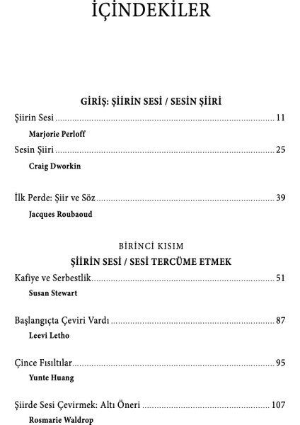 Şiirin Sesi - Sesin Şiiri - Marjorie Perloff/Craig Dworkin fırsatları