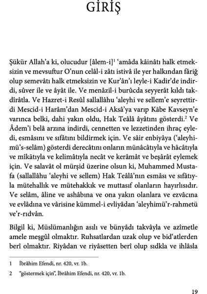 Hak Âşıklarının Azığı - Molla Abdullah İlâhî modelleri