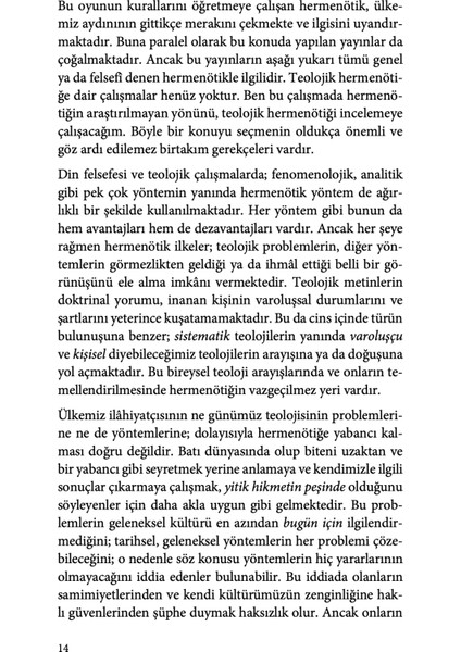 Teolojik Hermenötik - Zeki Özcan fırsatları