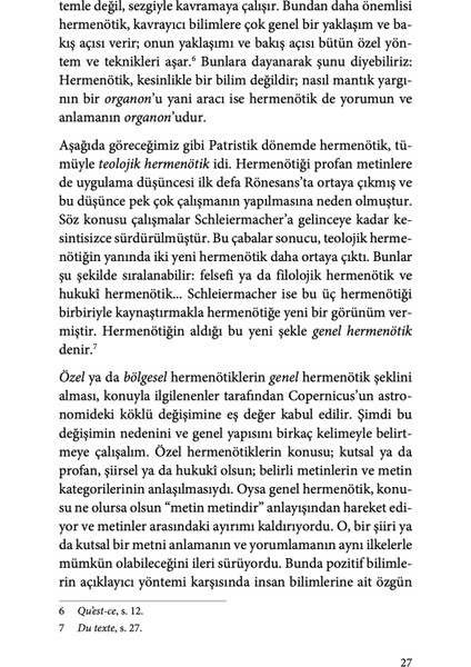 Teolojik Hermenötik - Zeki Özcan