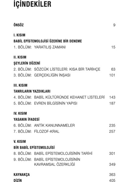 Antik Yunan'dan Önce Felsefe - Marc Van De Mieroop modelleri