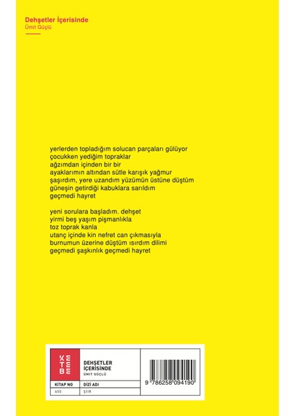 Dehşetler İçerisinde - Ümit Güçlü fiyatları