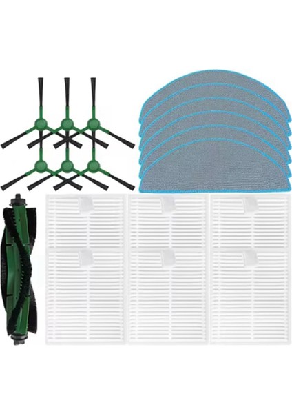 Irobot Roomba Için Essential Y0112 Ana Yan Fırça Hepa Filtre Mop Aksesuarları (Yurt Dışından)