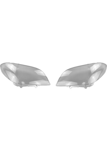 Toyota Vios Için 2x 2006 2007 Sağ/sol Far Kabuk Lambası Gölgesi Şeffaf Lens Kapak Far Kapağı (Yurt Dışından)