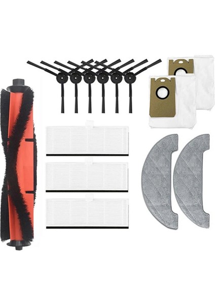 Imou L11 L11 Pro Honiture Q6 Pro Robot Toz Torbası Ana Yan Fırça Hepa Filtre Mop Bezi Vakum Süpürge Parçaları (Yurt Dışından)
