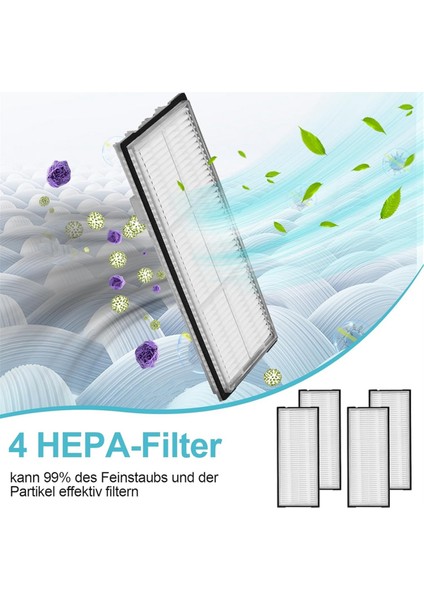 Roborock S8 Pro Uitra Için Robot Vakum Süpürücü Ana Yan Fırçalar Hepa Filtre Mop Bez Tuz Torbaları Yedek Parçalar (Yurt Dışından) indirimleri