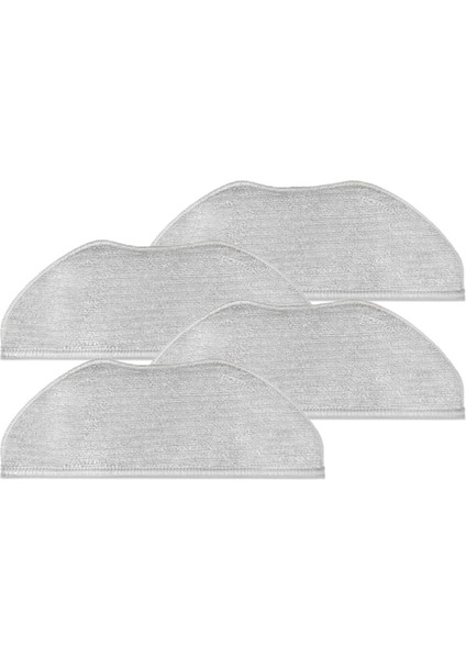 4pcs Tefal Rowenta Için Mop Bezi X-Plorer Serie 95 RG7975WH RG7987WH Robotik Vakum Süpürge Yedek (Yurt Dışından) modelleri