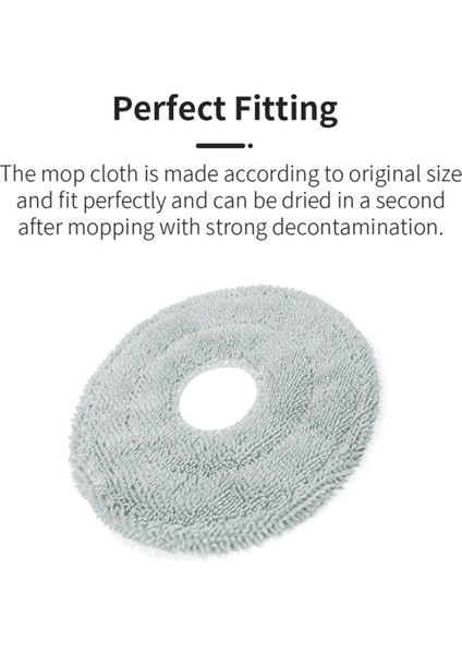 Dreame X40 Pro Ultra Robot Vakum Süpürge Değiştirmeleri Parçalar Yıkanabilir Yan Fırça Hepa Filtreleri Mop Bezi (Yurt Dışından) modelleri