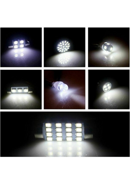 28 Çeşitli LED Araç Iç Mekan Işık Dome Bagaj Haritası Plaka Lambası Ampul (Yurt Dışından) modelleri