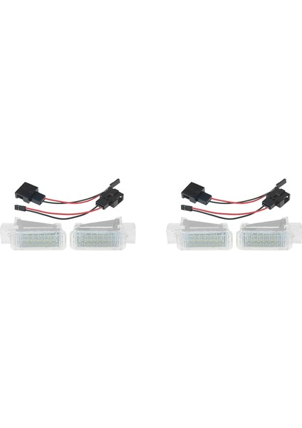 4x Ayak Hafası Işık Bagaj Işığı -Audi A4 A6 C6 C7 R8 Tt Q5 Q3 Q7 A8 S3 Rs6 4B0947415 4B0947415A 4E0947415 8D0947415 (Yurt Dışından)