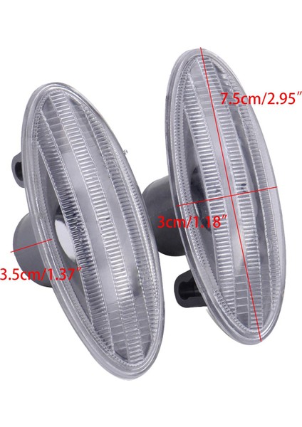 6x Araba Yan Marker Işık Çamurluk Işık Tekrarlayıcı Lamba Nissan Meydanı Juke Yaprak Not Micra Mart Juke Micra (Yurt Dışından) modelleri