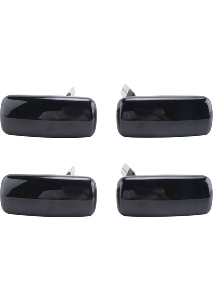 Chrysler Için 4x 200 300C Sebring Dodge Caliber Nitro Lancia Jeep Compass Araba LED Yan Işaretçi Açık Siyah (Yurt Dışından)