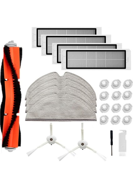 Xiaomi Için Roborock S5 Max S6 Maxv S6 S50 S55 Saf Robot Vakum Temizleyici Ana Yan Fırça Hepa Filtre Mop Aksesuarları (Yurt Dışından)