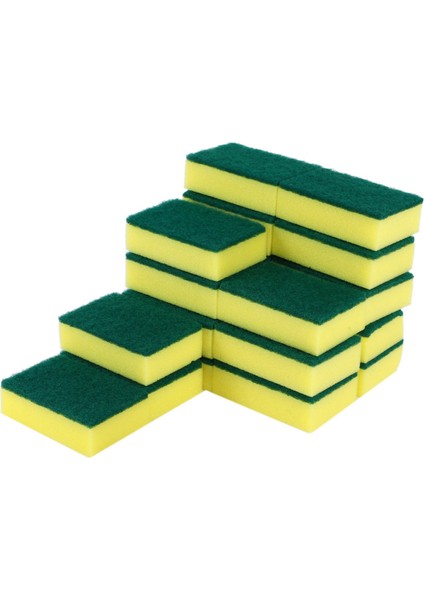Ağır Hizmet Tipi Çok Kullanımlı Temizlik Süngerleri Ovma Çiziksiz Sünger Ovma Tabak Süngerleri 40 Paket (Yurt Dışından) modelleri