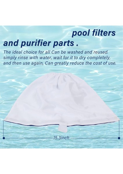 Havuz Temizleyici Ince Filtre Torbası Yedek Aquabot Filtre Torbası Ürünleri 8114, Ince Kafes Filtresi Değiştirme Çantası (Yurt Dışından) fiyatları