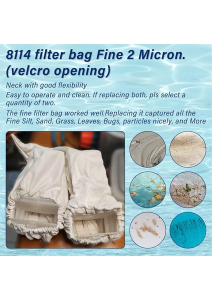 Havuz Temizleyici Ince Filtre Torbası Yedek Aquabot Filtre Torbası Ürünleri 8114, Ince Kafes Filtresi Değiştirme Çantası (Yurt Dışından) indirimleri
