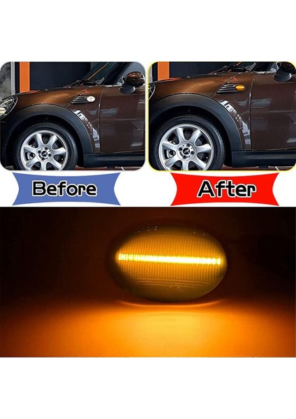 1paır Fender Gösterge Işığı 63132751503/63132751504 Mini R55 R56 R57 R58 R59 07-13 Yan Işaretçi Sinyal Trim Panel (Yurt Dışından) fiyatları