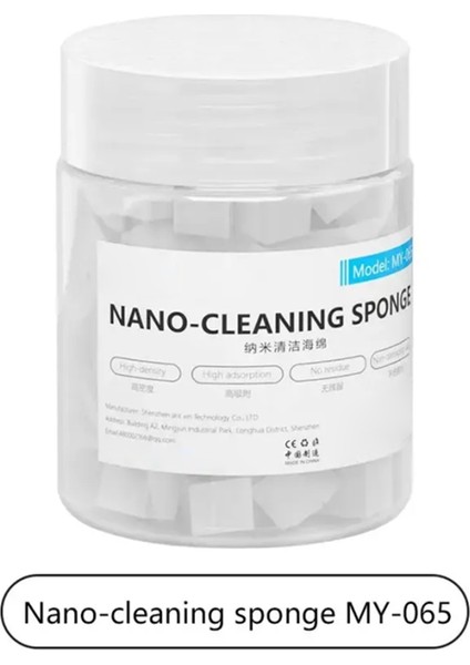 Nano Temizleme Cep Telefonu Ekranı Için Sünger Tozsuz Silme Aracı Tutkal Kaldırma/kamera/pcb Kaynak Akısı Yağ Temizliği. (Yurt Dışından) fırsatları