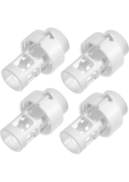 4pcs Intex 10184 Hortum Adaptörü Yuvarlak Yüzme Havuz Parçaları Tahliye Adaptör Malzemeleri (Yurt Dışından)