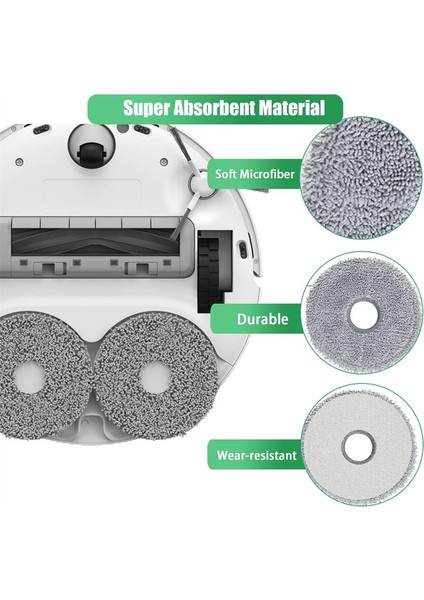 Xiaomi X20+ Için Dreame L10S Pro Gen 2 / L10S Ultra / L10 Ultra / L10 Prime Için, Mijia Omni X10+ Vakum Süpürge Parçaları (Yurt Dışından) indirimleri