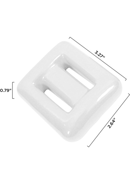 Tüplü Dalış Ağırlığı Için 4x Dalış Ağırlıkları Kurşun Ağırlıklar Tüplü, Kaplanmış Dalış Ağırlıkları, Dalış Kurşun Ağırlıkları Beyaz (Yurt Dışından) fırsatları