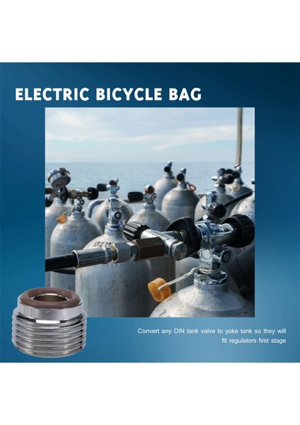 1 Adet Tüplü Dalış Tank Valf Adaptörü Din To York Regülatör Ekleme Dişlisi, Dalış Regülatörü (Yurt Dışından) fırsatları