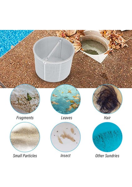 2x Skimmer Sepet Kaldır Yaprakları Skimmer Filtre Sepeti Yüzme Havuzu Için Havuz Için Havuz Için Havuz SPX1082 B-152 (Yurt Dışından) fiyatları