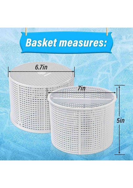 2x Skimmer Sepet Kaldır Yaprakları Skimmer Filtre Sepeti Yüzme Havuzu Için Havuz Için Havuz Için Havuz SPX1082 B-152 (Yurt Dışından) fırsatları