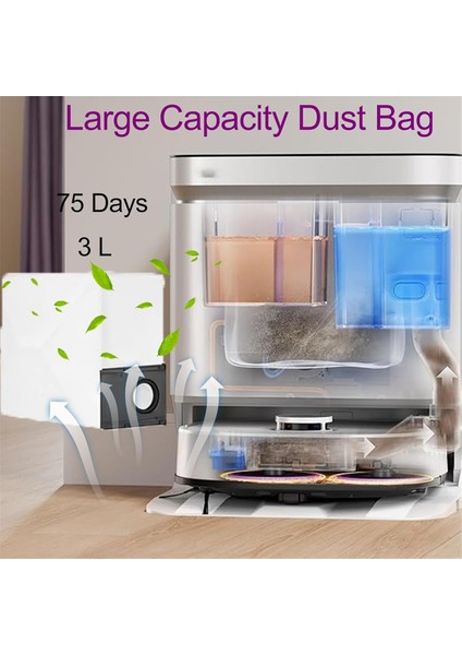 11PCS Toz Torbası Paspas Bezleri Eureka J15 Pro Vakum Süpürge Büyük Kapasiteli Toz Torbaları Yedek Yedek Parçalar Vakum Torbaları (Yurt Dışından) fiyatları