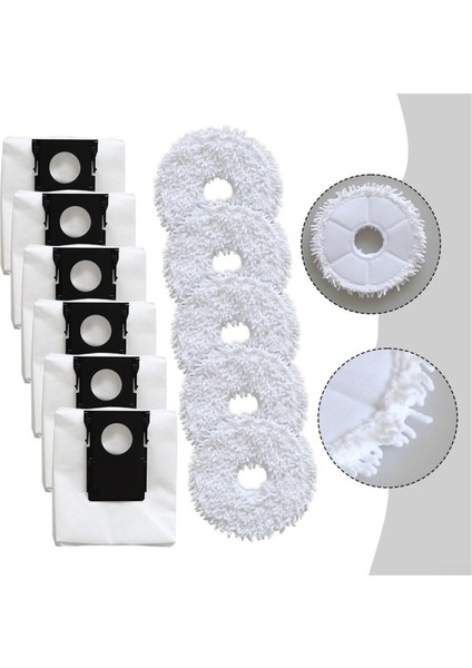 11PCS Toz Torbası Paspas Bezleri Eureka J15 Pro Vakum Süpürge Büyük Kapasiteli Toz Torbaları Yedek Yedek Parçalar Vakum Torbaları (Yurt Dışından) modelleri