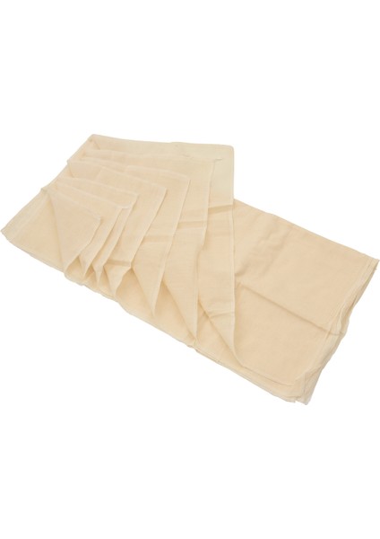 Yemek Pişirmek Için Muslin Bezleri, Ağartılmamış Peynir Bezleri, Pamuk Yeniden Kullanılabilir ve Süzme Için Yıkanabilir Peynir Bezleri (Yurt Dışından) modelleri