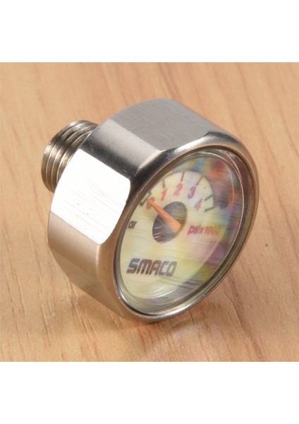 Smaco M10 Dalış Ekipmanı Tüplü Dalış Midye Şişesi Mini Oksijen Silindir Dalış Ekipmanı Basınç Göstergesi (Yurt Dışından)
