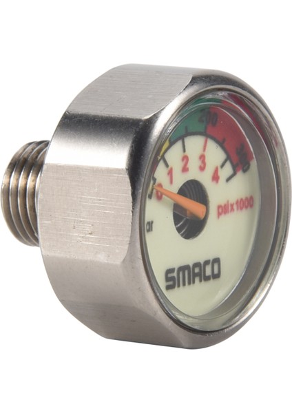Smaco M10 Dalış Ekipmanı Tüplü Dalış Midye Şişesi Mini Oksijen Silindir Dalış Ekipmanı Basınç Göstergesi (Yurt Dışından) fırsatları