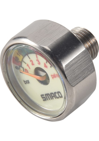 Smaco M10 Dalış Ekipmanı Tüplü Dalış Midye Şişesi Mini Oksijen Silindir Dalış Ekipmanı Basınç Göstergesi (Yurt Dışından) indirimleri