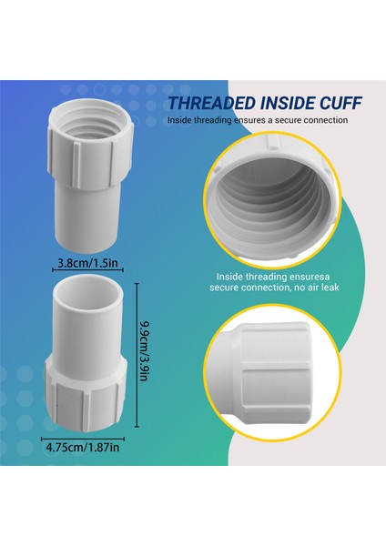 Yüzme Havuzu Hortum Kuffs Yüzme Havuzu Yedek Ağız Kapak Bağlantısı Vakum Kafası, Ayırıcı Giriş (Yurt Dışından) fırsatları