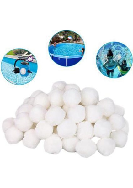 6x Yüzme Havuzları Filtre Topları Islak Kuru Pamuklu Kutu Temiz Balık Tankı Filtresi Malzeme Su Arıtma Fiber 200G (Yurt Dışından) fırsatları