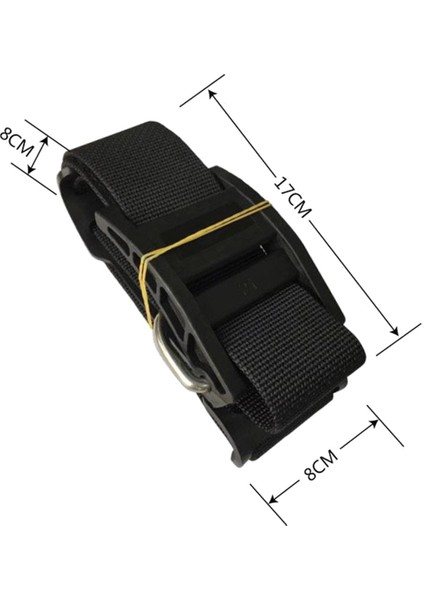 4x Scuba Dalış Tank Bant Kam Kayışı Dalış Hava Silindir Kayışları Dalış Silindir Tank Bant Diver Arka Plaka Ek Stili (Yurt Dışından) fırsatları