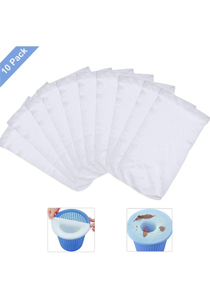 30PCS Havuz Skimmer Socks Skimmer Sepet Filtre Havuzu Filtre Koruyucu Çoraplar, Yüzme Havuzu Skimmer Çorapları Filtreleme Yaprakları Için (Yurt Dışından) fırsatları