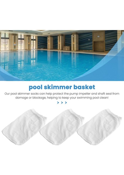 10 Paket Havuz Skimmer Çorapları, Filtre Poşetleri, Mükemmel Çorap/ağ/koruyucu, Içi Veya Yer Üstü Havuzunuzu Korumak Için (Yurt Dışından) indirimleri