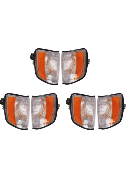 3x Araç Köşesi Işık Ön Turn Sinyal Gösterge Lambası Mercedes Benz E Sınıfı W124 1985-1996 1248261243 1248261143 (Yurt Dışından) indirimleri