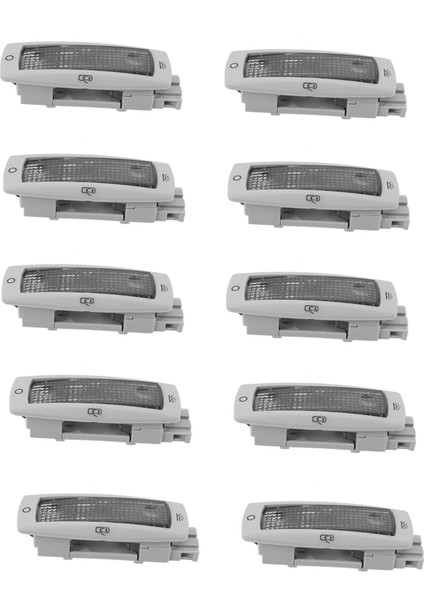 10X Araba Harita Dome Light 3B0947291 B Volkswagen Golf Passat Tiguan Caddy Skoda Gray (Yurt Dışından)